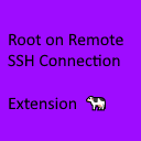 save as root on remote